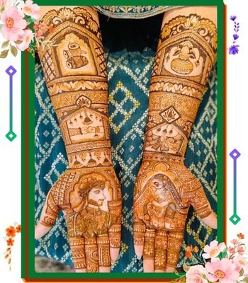 bridal mehndi 1