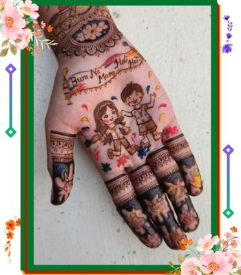 holi mehndi 4